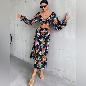 Floral summer dress